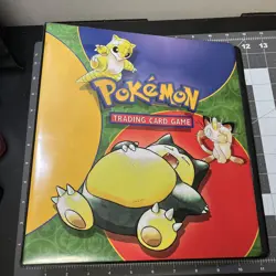 USED 1999 POKEMON TRADING CARD GAME 3 RING BINDER ULTRA PRO CARD HOLDER ALBUM - Image 4