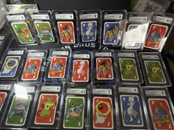 Pokemon Graded CGC UNO CARDS RARE LOT ! 21 Graded Cards!!!????? - Image 1