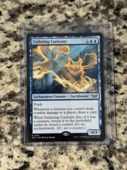 MTG Enduring Curiosity #51 - Duskmourn DSK Near Mint Magic the Gathering - Image 1