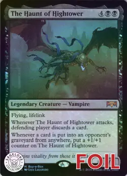MTG The Haunt of Hightower (273) | LP Foil | Buy-A-Box Promos {BABP} {RNA} - Image 1