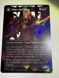 MTG Final Fantasy English Zenos yae Galvus Borderless 0529 Surge Foil - Image 1