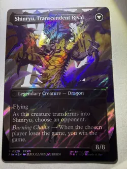 MTG Final Fantasy English Zenos yae Galvus Borderless 0529 Surge Foil - Image 2