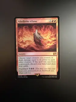 MTG Final Fantasy English Nibelheim Aflame 0146 Foil - Image 1