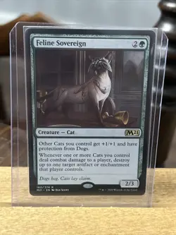MTG Feline Sovereign Core Set 2021 180/274 Regular Rare - Image 1