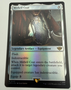 Mithril Coat (Foil) - Universes Beyond: the Lord of the Rings (LTR) MTG - 245 NM - Image 1
