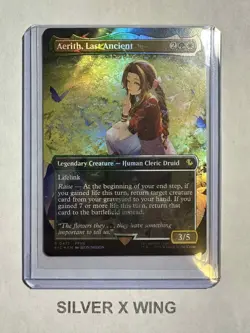Aerith, Last Ancient Chocobo Track Foil x1, MTG, Final Fantasy, FIC, NM - Image 1
