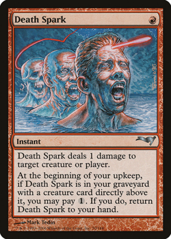 MTG 2006 DEATH SPARK - INSTANT - Magic the Gathering UNCOMMON - Image 1