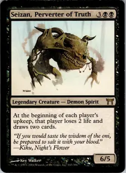 Seizan, Perverter of Truth Champions of Kamigawa LP Normal - Image 1