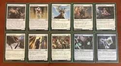 MTG Lulu, Loyal Hollyphant / Sword Coast Sailor EDH Commander Deck Rares Sleeved - Image 5
