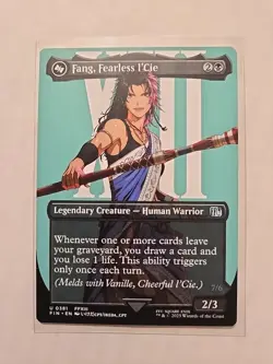 Fang, Fearless l'Cie (Borderless) - Final Fantasy - LP - Uncommon - Creature - Image 1