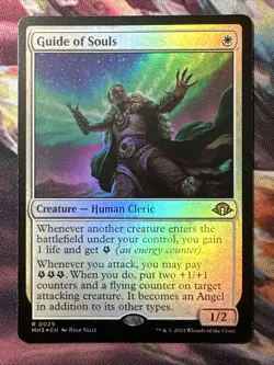Guide of Souls - FOIL - Modern Horizons 3 #29 Rare, NM, MTG - Image 1