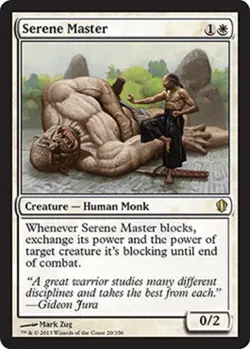 1 x Serene Master - Commander 2013 - NM-Mint - MTG - Image 1