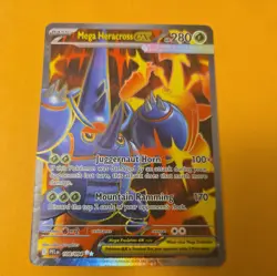 Pokemon TCG Mega Heracross ex 108/094 Full Art Ultra Rare Phantasmal Flames NM/M - Image 1