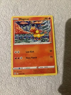 Pokemon TCG Magmar Sword & Shield: Brilliant Stars 019/172 - Image 1