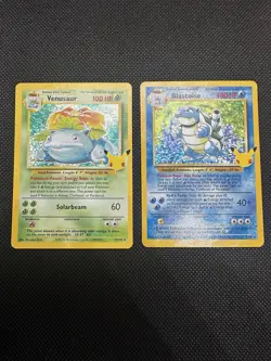 Venusaur #15/102 - Blastoise #2/102 Celebrations Series - Pokemon TCG - Image 1