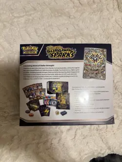 Pokemon TCG Scarlet and Violet Surging Sparks Elite Trainer Box ETB New-Sealed - Image 2