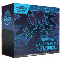 Pokemon TCG Mega Evolutions Phantasmal Flames Elite Trainer Box New Sealed - Image 1
