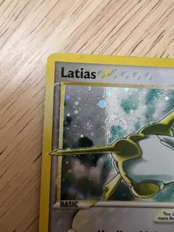 Pokemon Latias Gold Star 105/107 SWIRL ex Deoxys Customized - Image 5