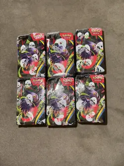Phantasmal Flames Booster Box (36 Packs) Pokemon TCG Brand New, Sealed - DAMAGED - Image 4
