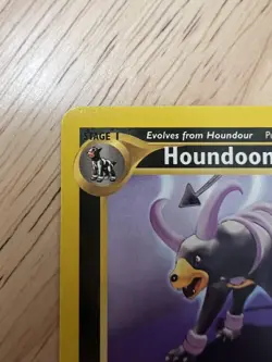Pokemon Houndoom 23/75 LP Neo Discovery Rare LP+ - Image 2