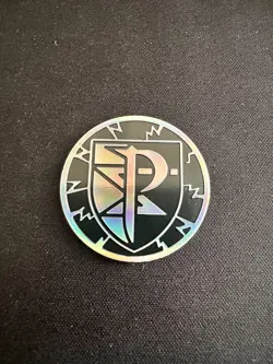 Team Plasma Silver Coin 2013 Plasma Freeze Theme Deck Pokemon TCG Rare Flip Coin - Image 1