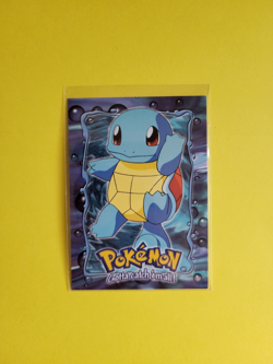 Topps Pokemon Evolution E7, 8, 9 Squirtle Set, Black Logo, Never Played, Mint - Image 3