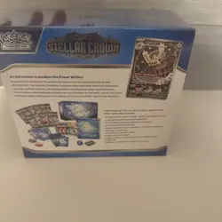 Stellar Crown ETB Elite Trainer Box Pokemon TCG Scarlet and Violet - Image 3
