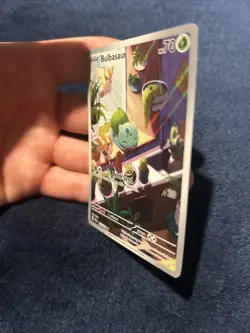 Pokemon TCG Bulbasaur Stellar Crown Illustration - Image 2