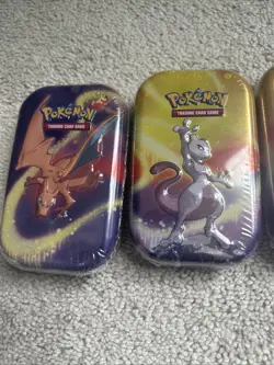 Pokemon TCG Kanto Power Mini Tin 4 Art Set - G19 Sealed (2019) - Image 2