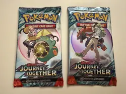 Pokemon TCG - 2x Journey Together Booster Packs / Sealed / Random Art - Image 1