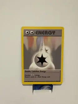Pokemon TCG Double Colourless Energy Base Set 96/102 Regular LP - Image 1