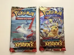 Pokemon TCG - 2x Surging Sparks Booster Packs / Sealed / Random Art - Image 1