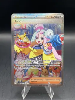 Iono 269/193 Sv02: Paldea Evolved Holo Pokemon TCG - Image 1