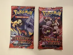 Pokemon TCG - 2x Destined Rivals Booster Packs / Sealed / Random Art - Image 1
