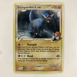 Rampardos GL Holo Rare 11/111 Pokemon Rising Rivals 11/111 - Image 1