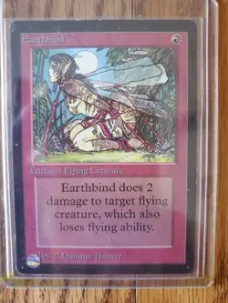 MAGIC THE GATHERING Lot of Four (4) EARTHBIND BETA Cards Very Nice Condition - Image 4