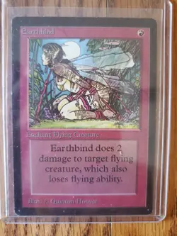 MAGIC THE GATHERING Lot of Four (4) EARTHBIND BETA Cards Very Nice Condition - Image 5