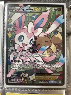Pokemon TCG Sylveon EX 2016 Generations Holo Full Art Ultra Rare Card RC32/RC32 - Image 1