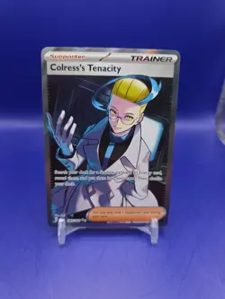 Pokemon SV Shrouded Fable Colress's Tenacity 87 Ultra Rare Full Art card NM - Image 1
