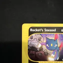 Rocket's Sneasel Winner Stamped 2002 Best of Game #5 Pokemon Card - Image 2