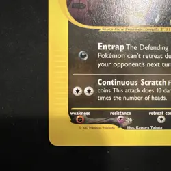 Rocket's Sneasel Winner Stamped 2002 Best of Game #5 Pokemon Card - Image 5