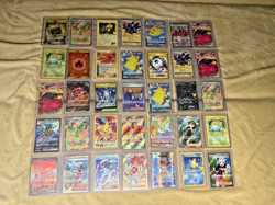 SECRET AND FULL ART POKEMON CARD LOT - OLD COLLECTION! Near All Pack Fresh!! SAR - Image 2