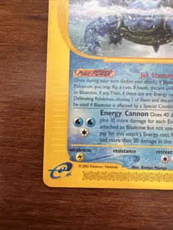 Pokemon TCG Blastoise Expedition Card 37/165 Regular Rare (near mint condition) - Image 5