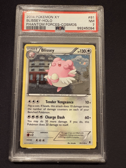 Blissey 81/119 Phantom Forces Cosmos Holo Rare Holo Pokemon Card NM - Image 1