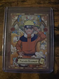 Naruto Uzumaki NRV01-SP-001L5 English Naruto Kayou Card Heavens Scroll NM - Image 1