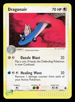 Dragonair 14/97 Reverse Holo Rare EX Dragon Pokemon Card - Image 1