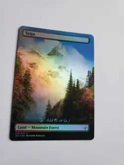 Taiga FOIL Original Dual Land Proxy Card Custom Fantasy Art Design - Image 4