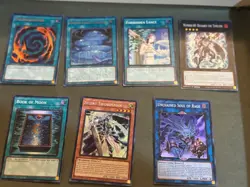 Yu-Gi-Oh Holo Trading Cards Lot of 7 Vintage - Image 1
