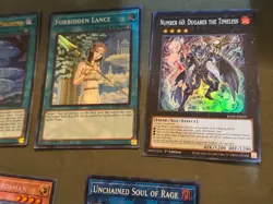 Yu-Gi-Oh Holo Trading Cards Lot of 7 Vintage - Image 4