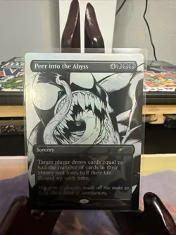 Peer into the Abyss (2021) (Rainbow Foil) Secret Lair Drop Foil - Image 1